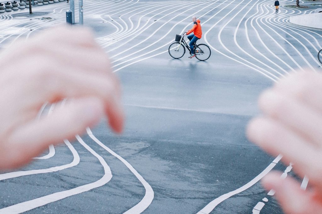Superkilen Park in Copenhagen, Denmark